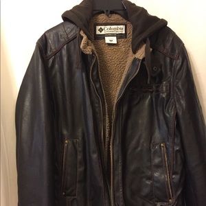 Man’s leather jacket